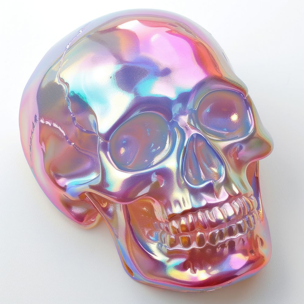 Hologram skull jewelry accessories accessory.