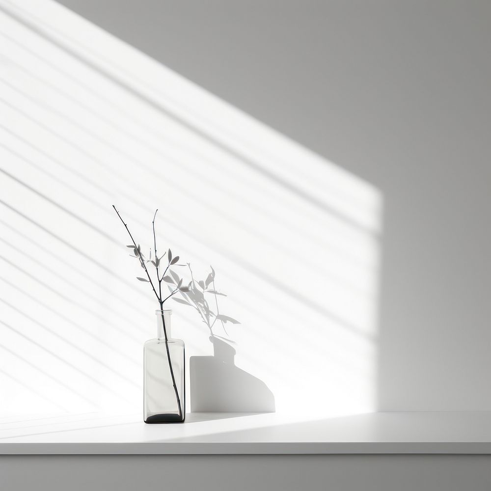 A house windowsill flower light.