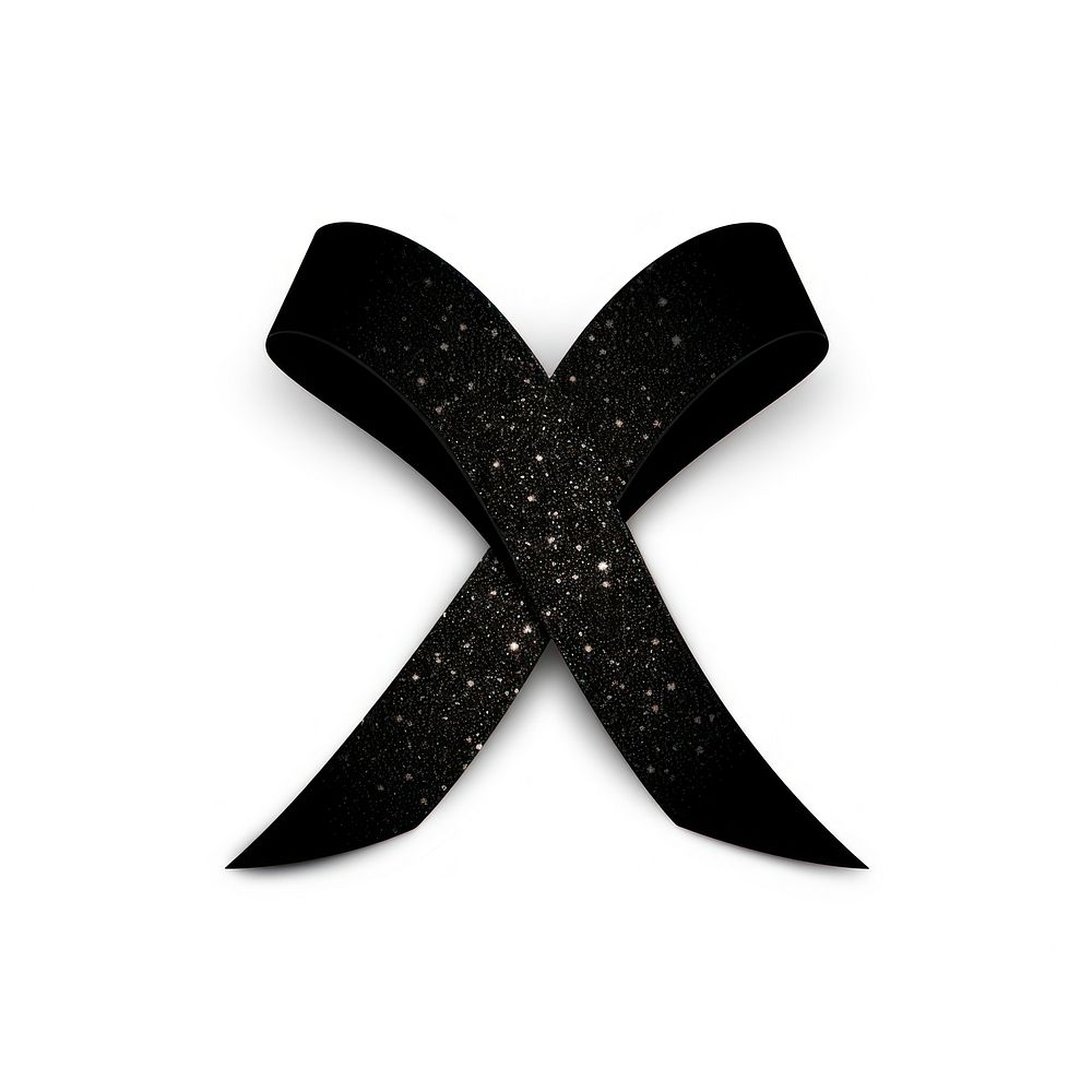 Black cancer ribbon icon white background accessories accessory.