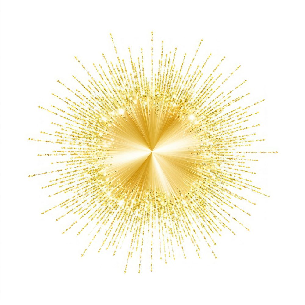 Gold starburst icon backgrounds fireworks shape.