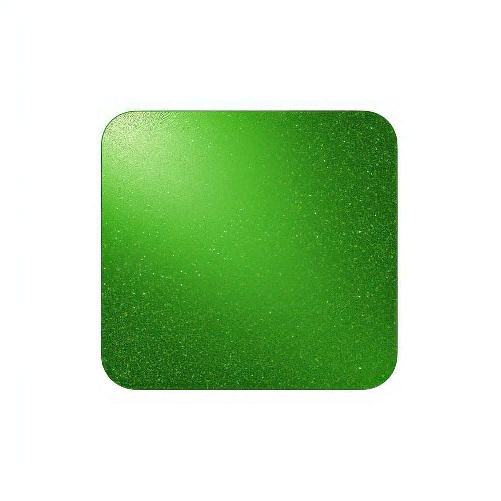 Green square icon white background blackboard rectangle.
