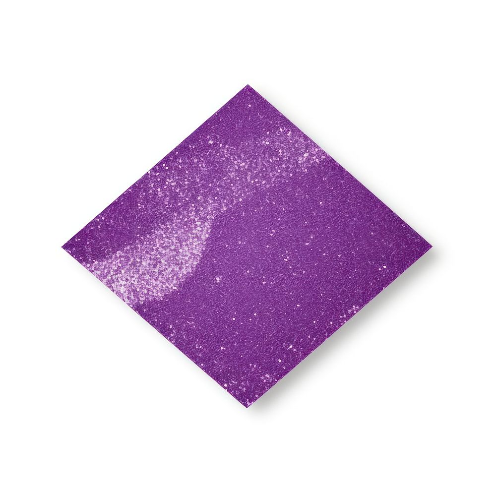 PNG Purple pentagon icon glitter shape white background.