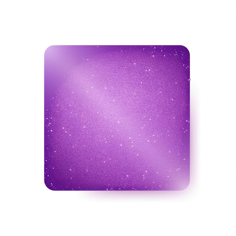 Purple square icon glitter backgrounds shape.