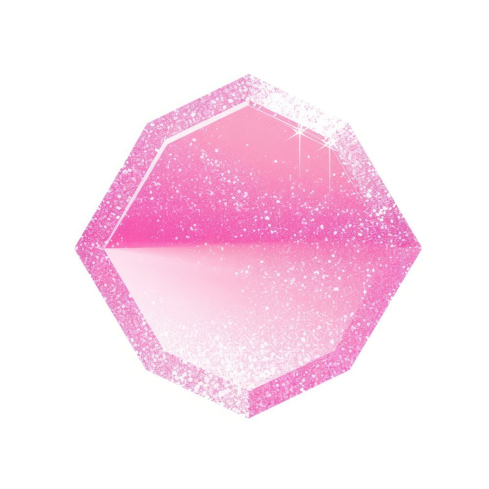 PNG Pink pentagon icon shape white background rectangle.