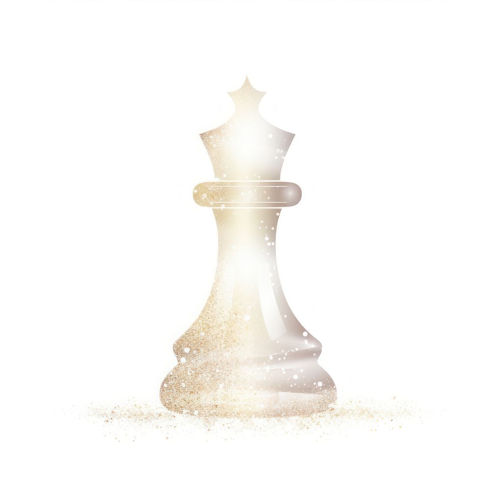White chess icon white background chessboard splashing.