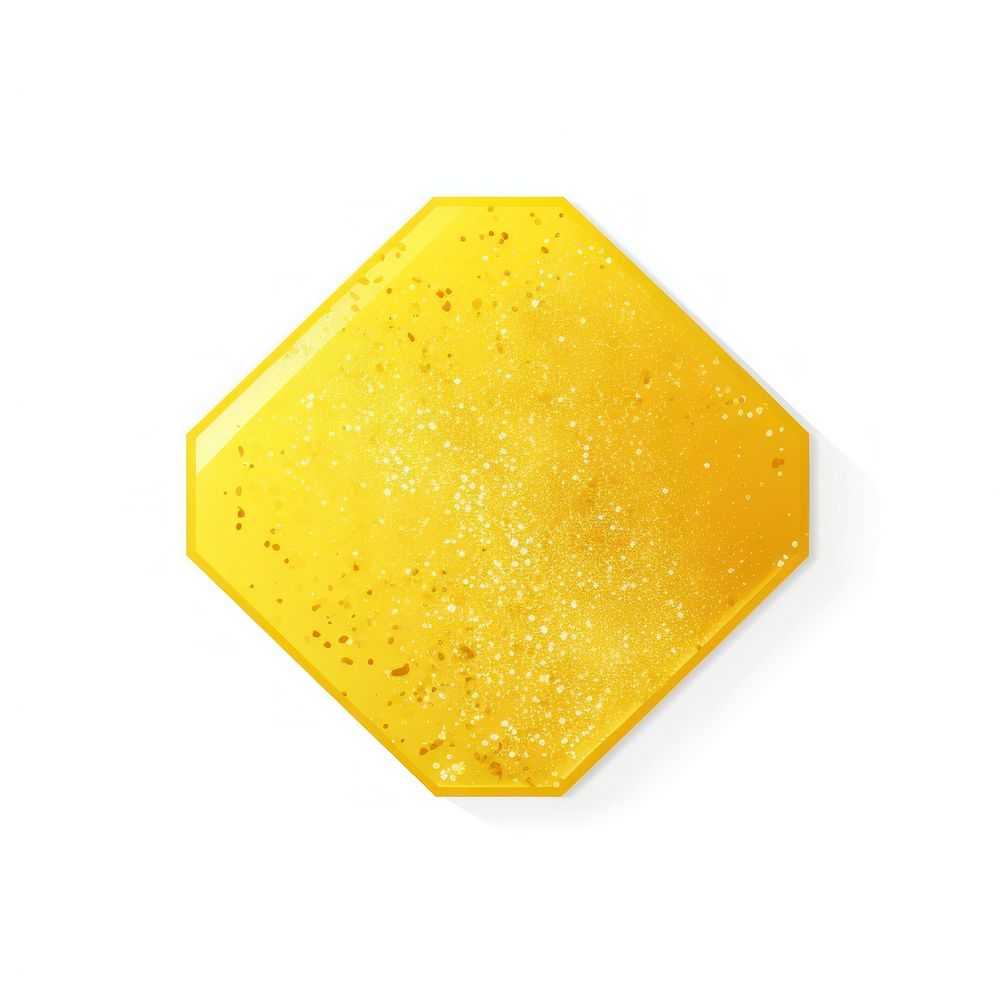 PNG Yellow pentagon icon shape white background rectangle.