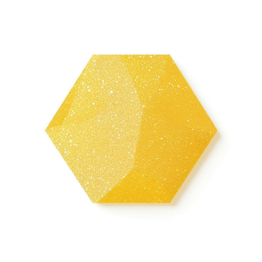 PNG Yellow pentagon icon shape white background simplicity.