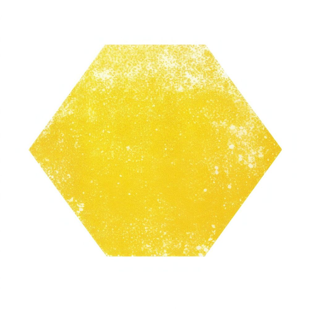 PNG Yellow pentagon icon backgrounds shape white background.