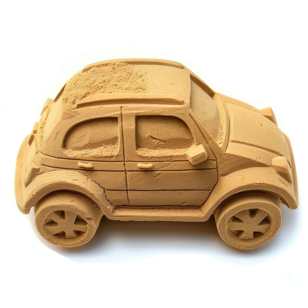 Sand Sculpture car toy vehicle wheel.