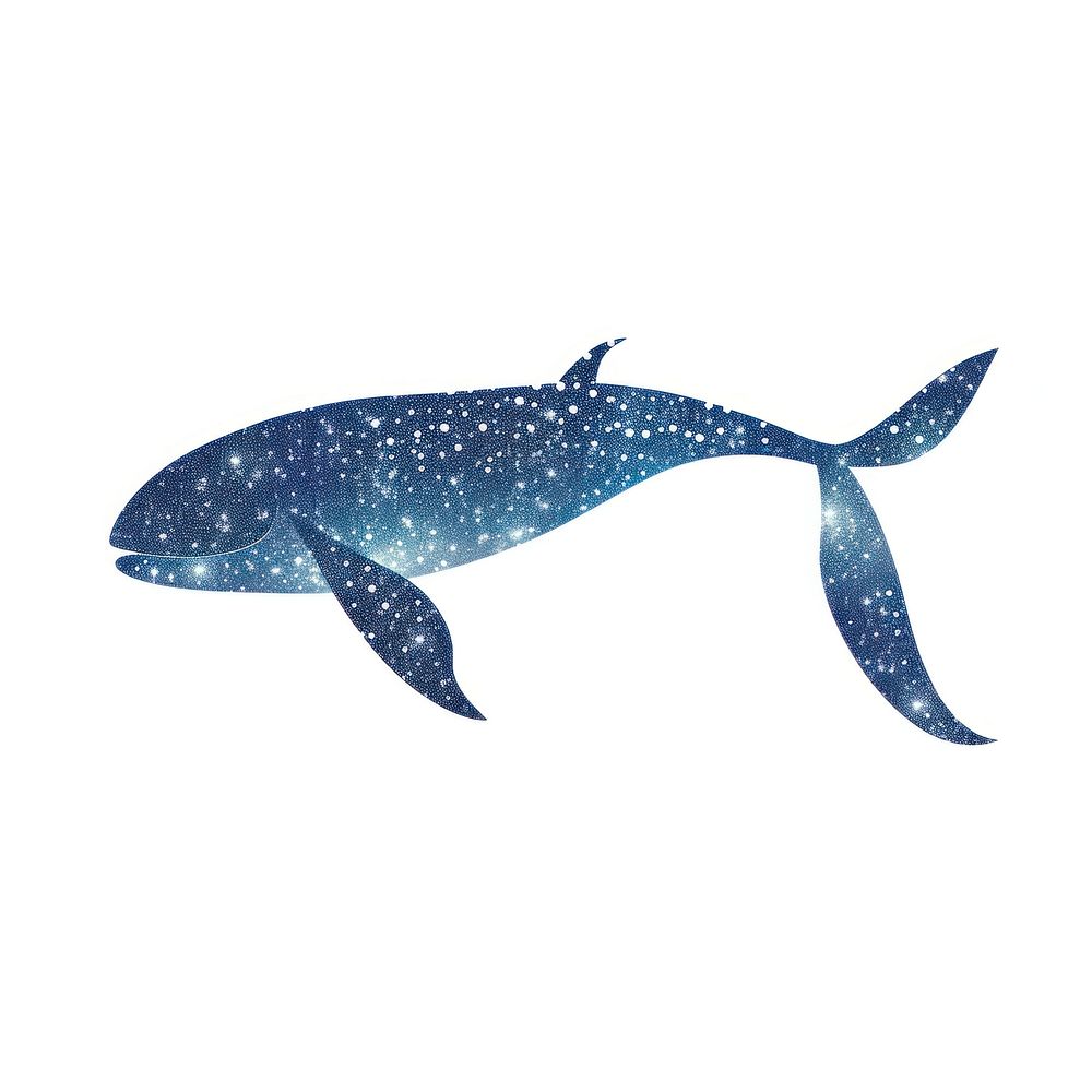 Blue whale icon animal mammal shark.
