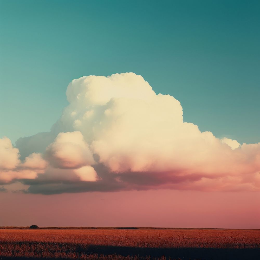 Photo of cloud landscape outdoors horizon.