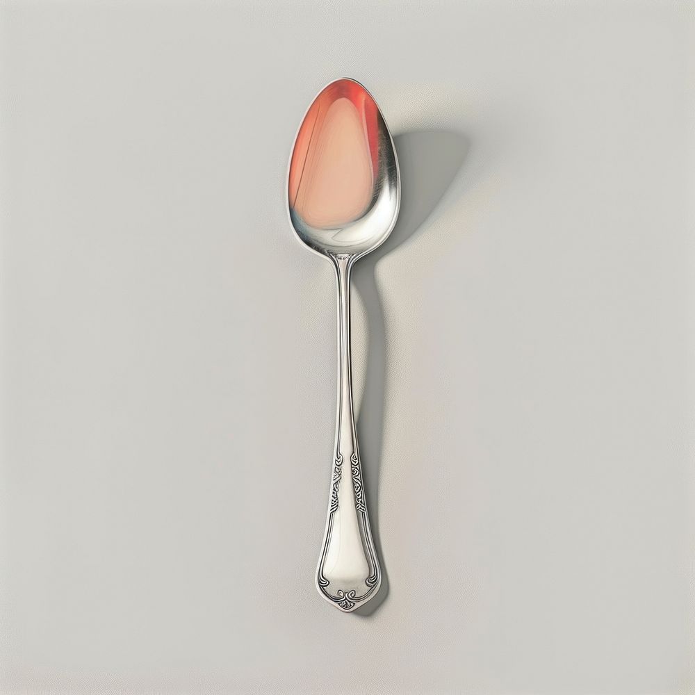 Spoon silverware simplicity tableware.