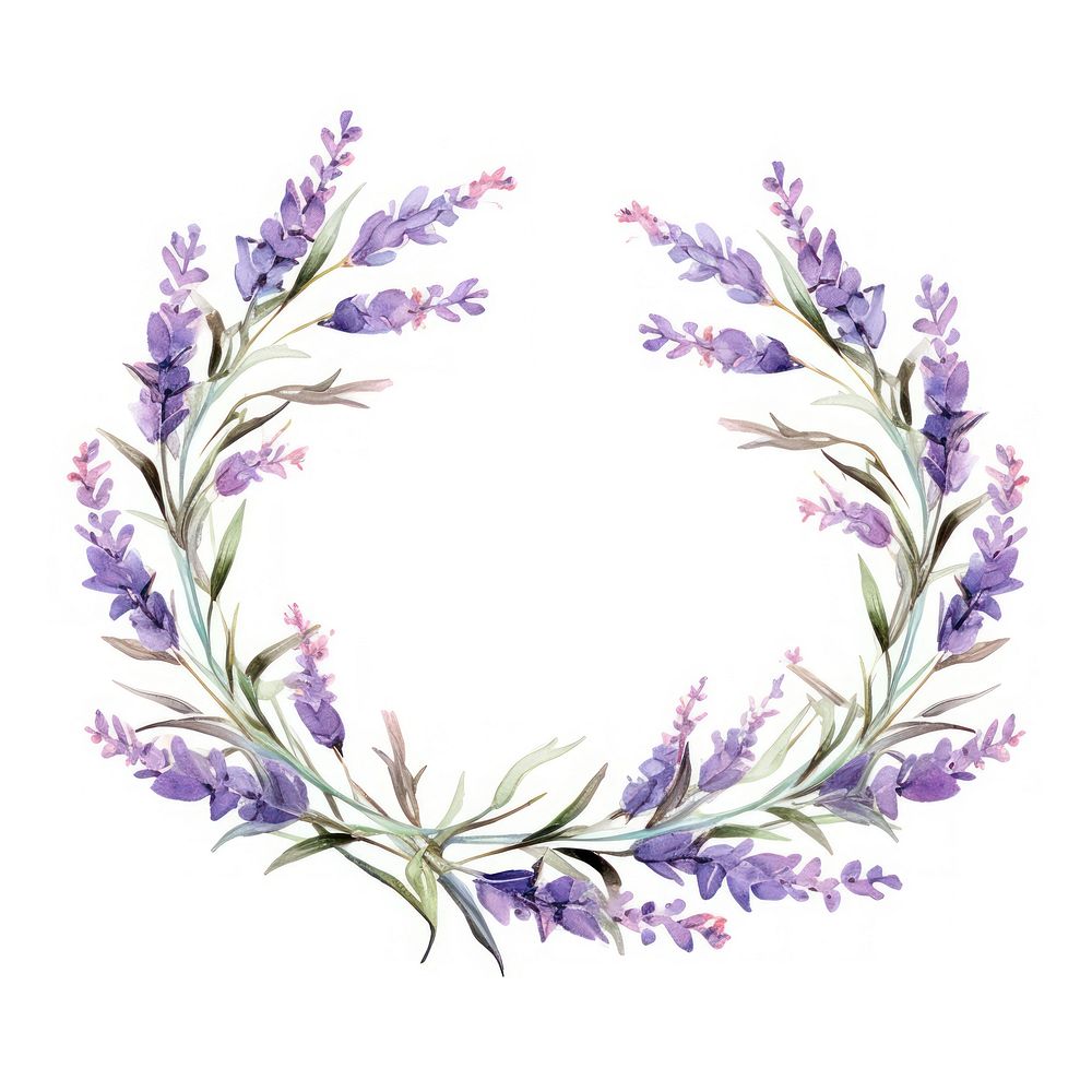 Lavender blossom pattern flower.