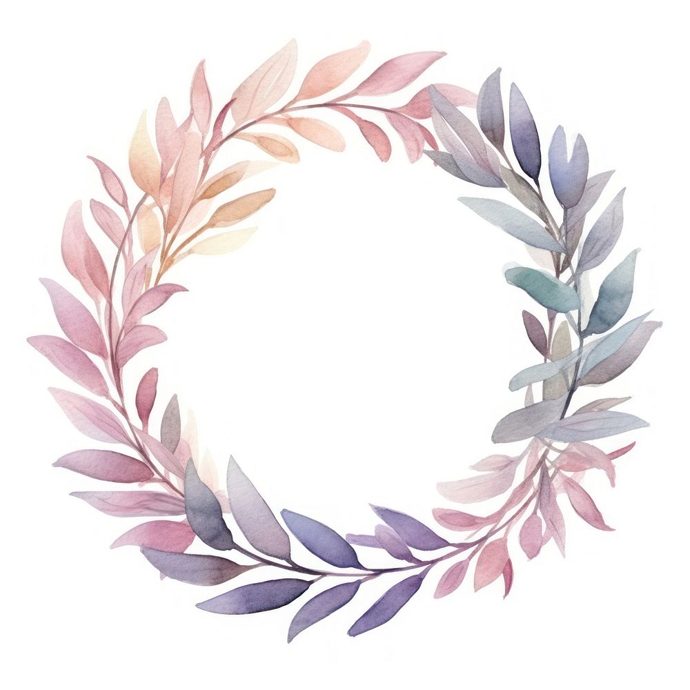 Dream cacher wreath border pattern white background accessories.