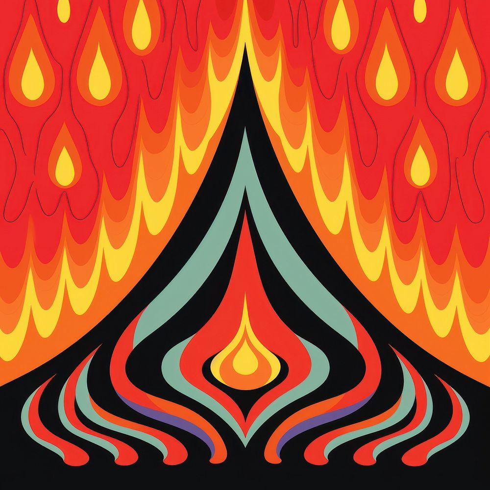 Fire abstract pattern fire. | Premium Photo Illustration - rawpixel