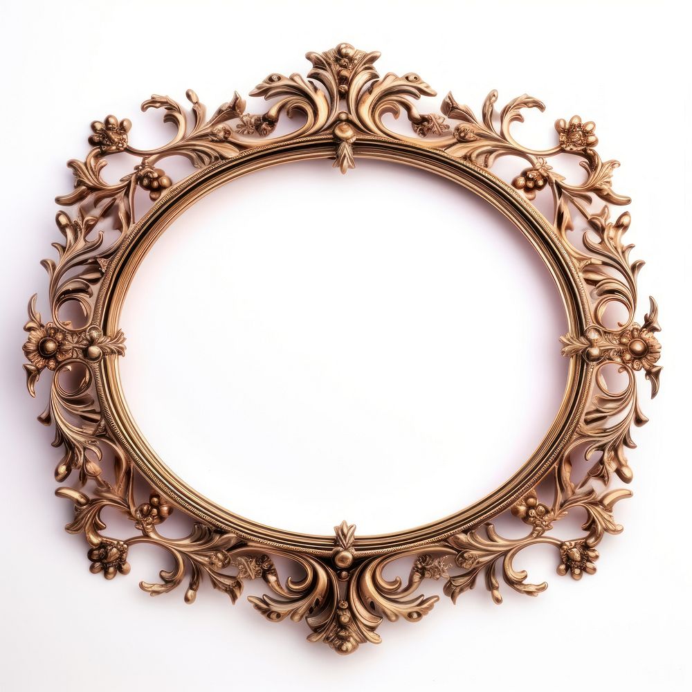 Oval frame vintage jewelry locket photo.
