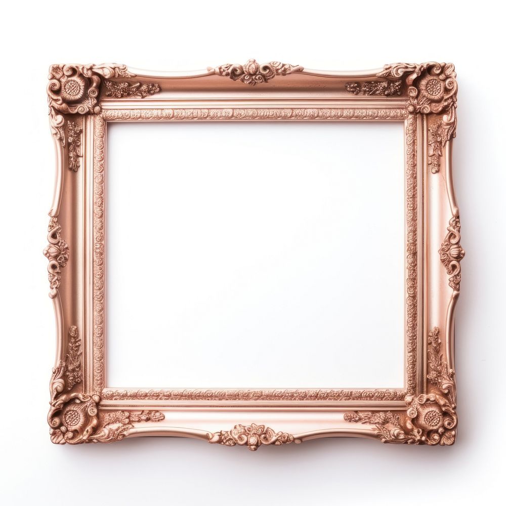 Plastic texture rectangle mirror frame.
