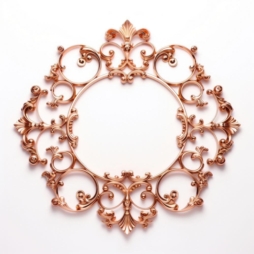 Vintage ornament frame vintage jewelry locket gold.