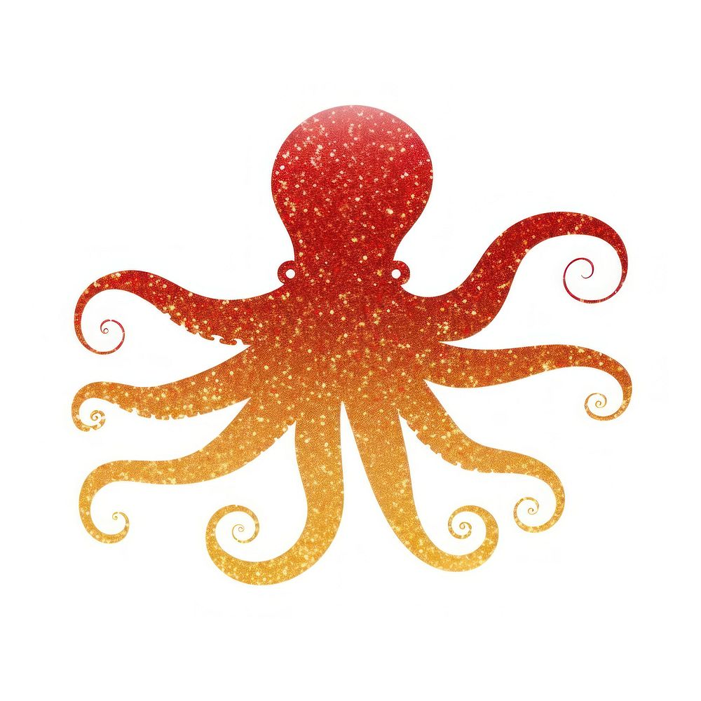 Octopus white background invertebrate cephalopod.