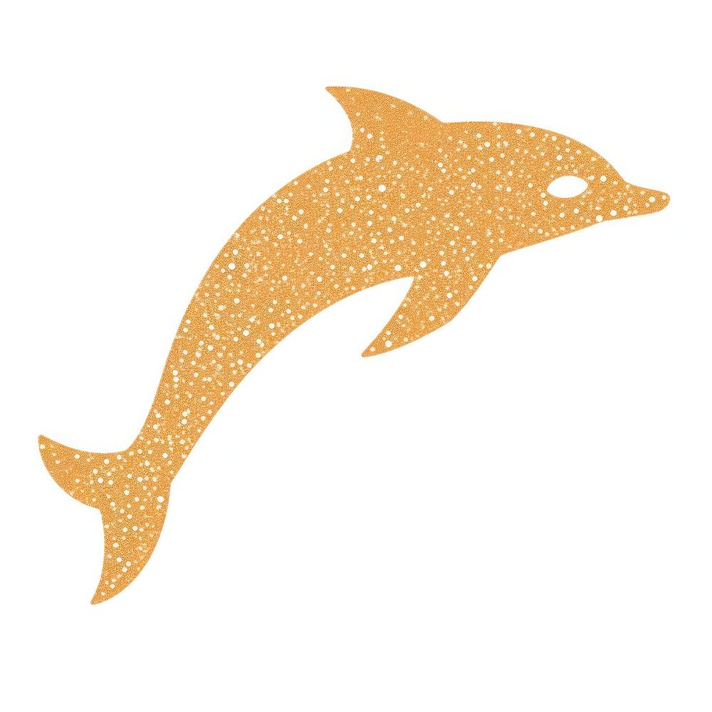 Dolphin animal mammal shape.