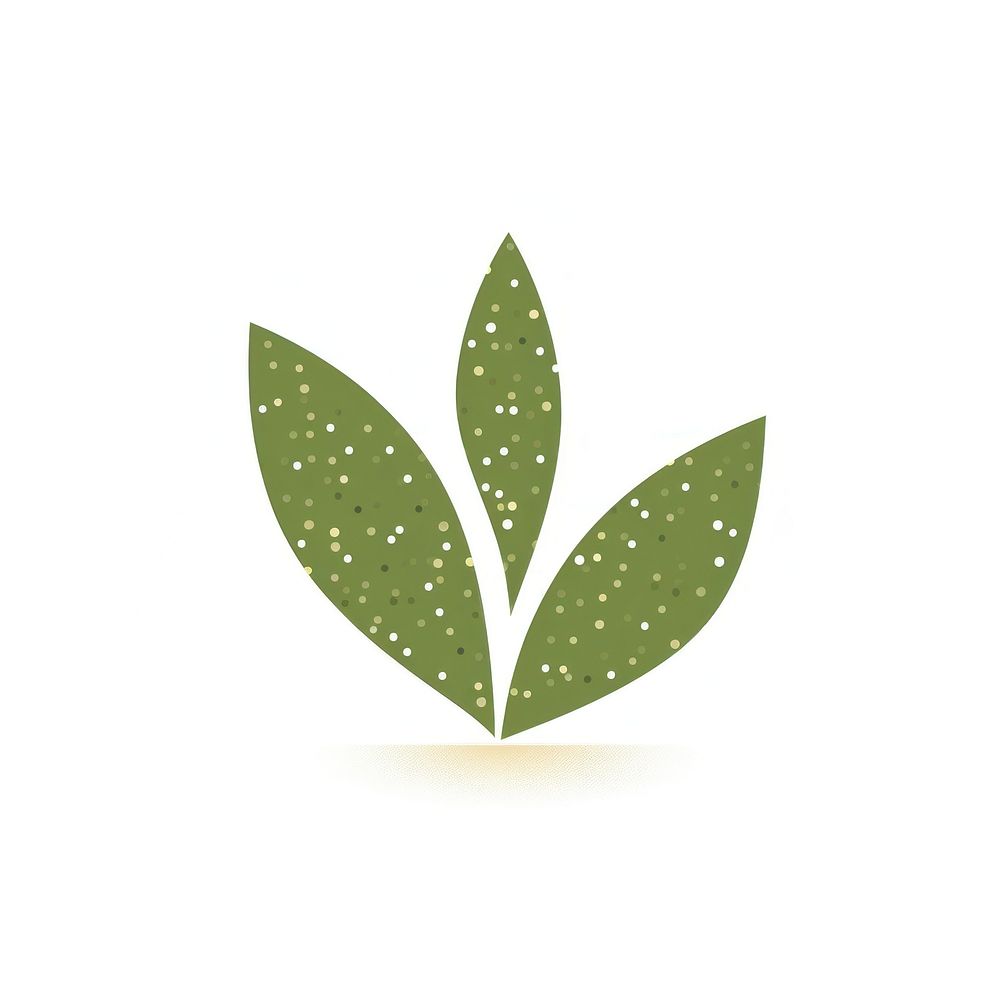 Meple icon plant leaf white background.