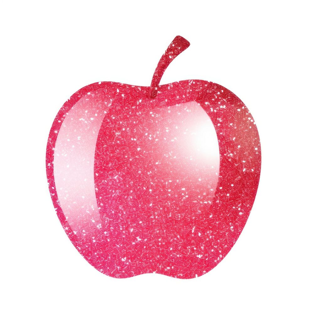 Pink Apple icon apple fruit plant.