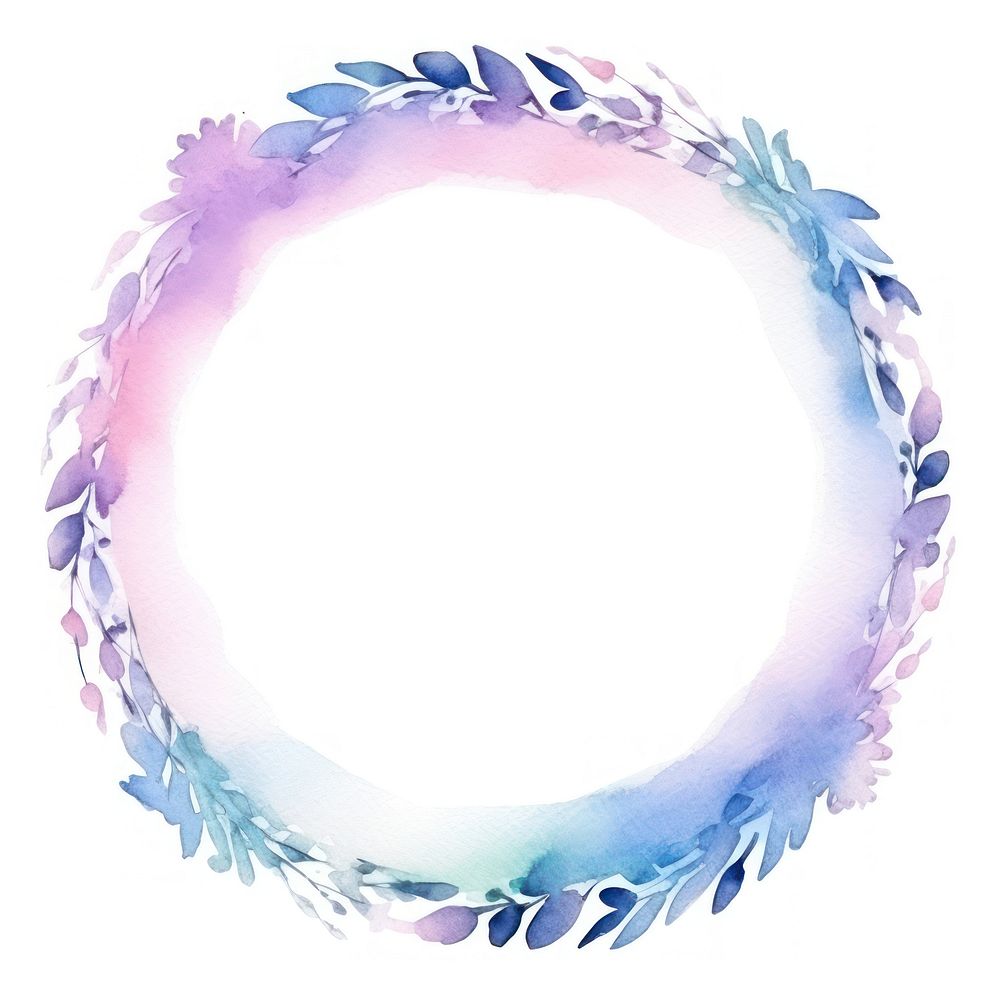 Labor day frame watercolor wreath white background accessories.