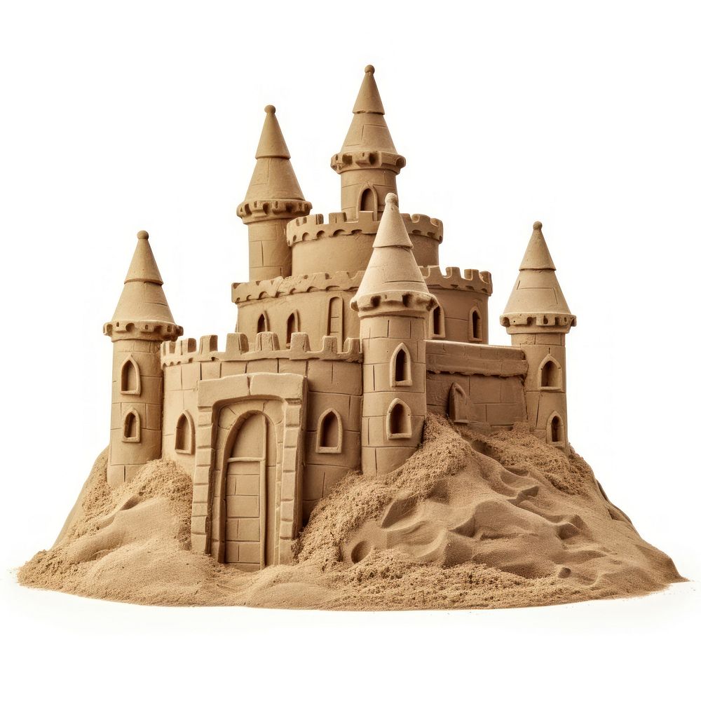 Sand Sculpture castle sand architecture building.