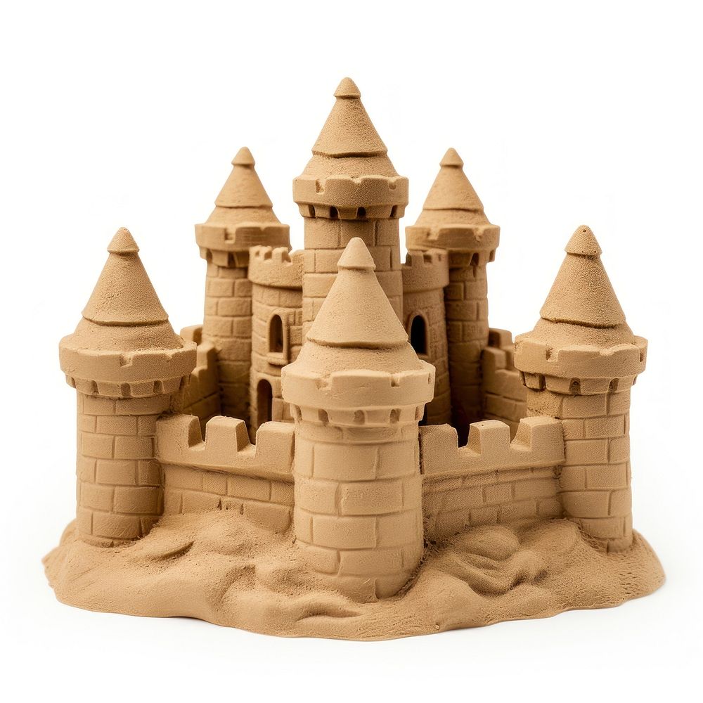 Sand Sculpture castle sculpture beach sand.