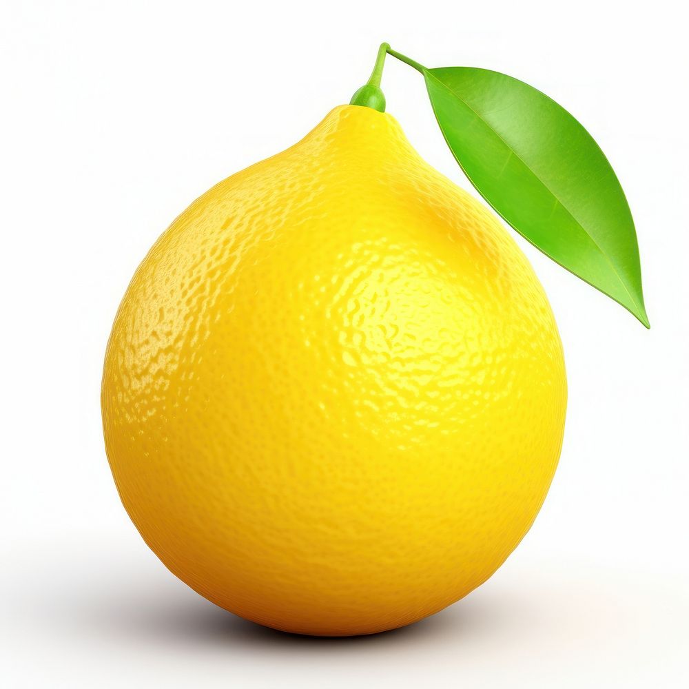 Fresh lemon grapefruit plant food.