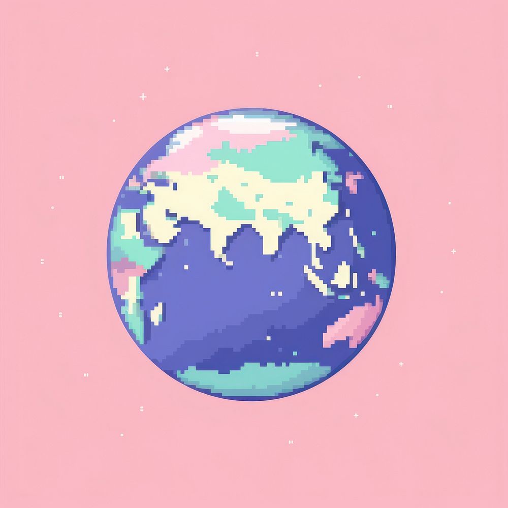 Globe planet shape space.