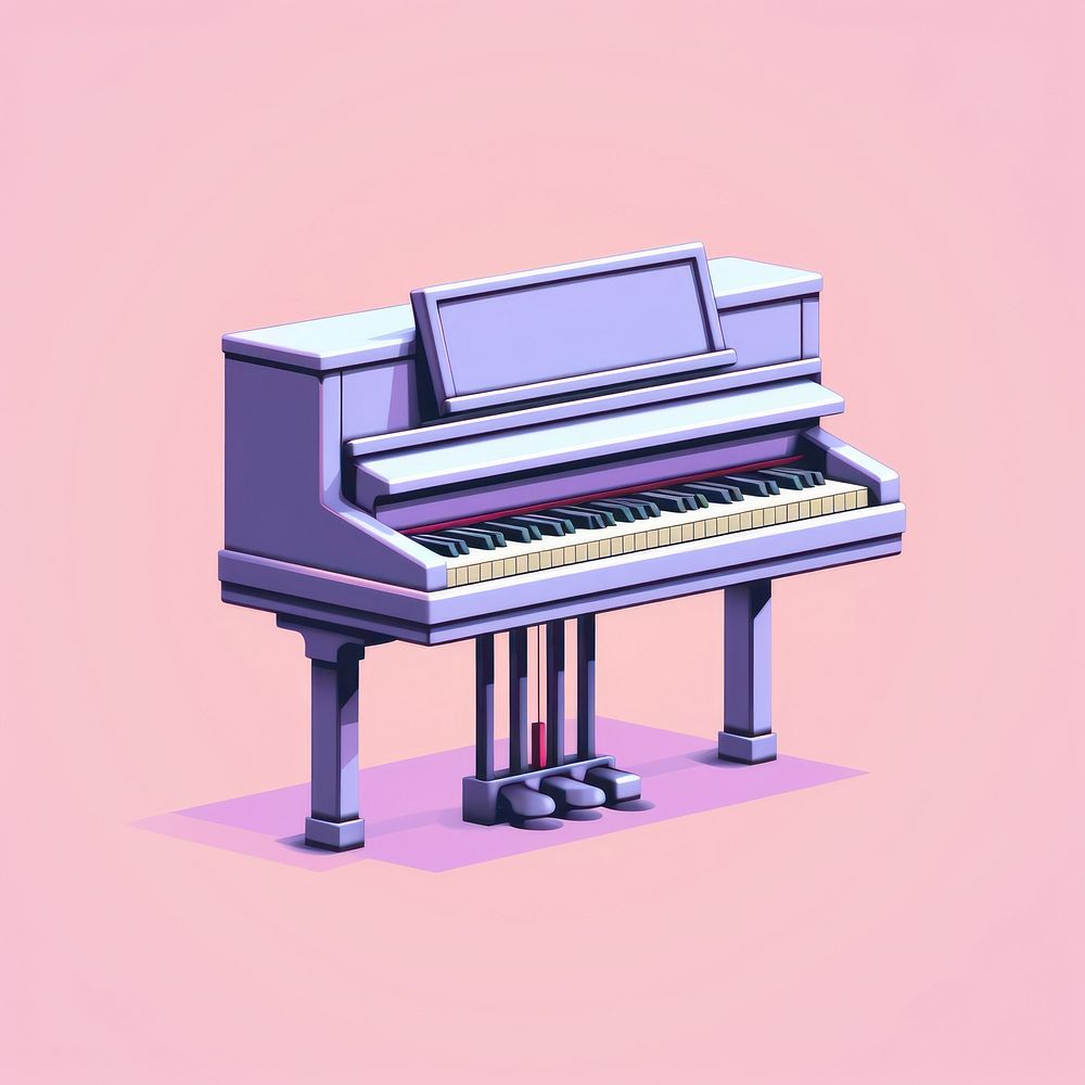 Piano keyboard harpsichord performance.