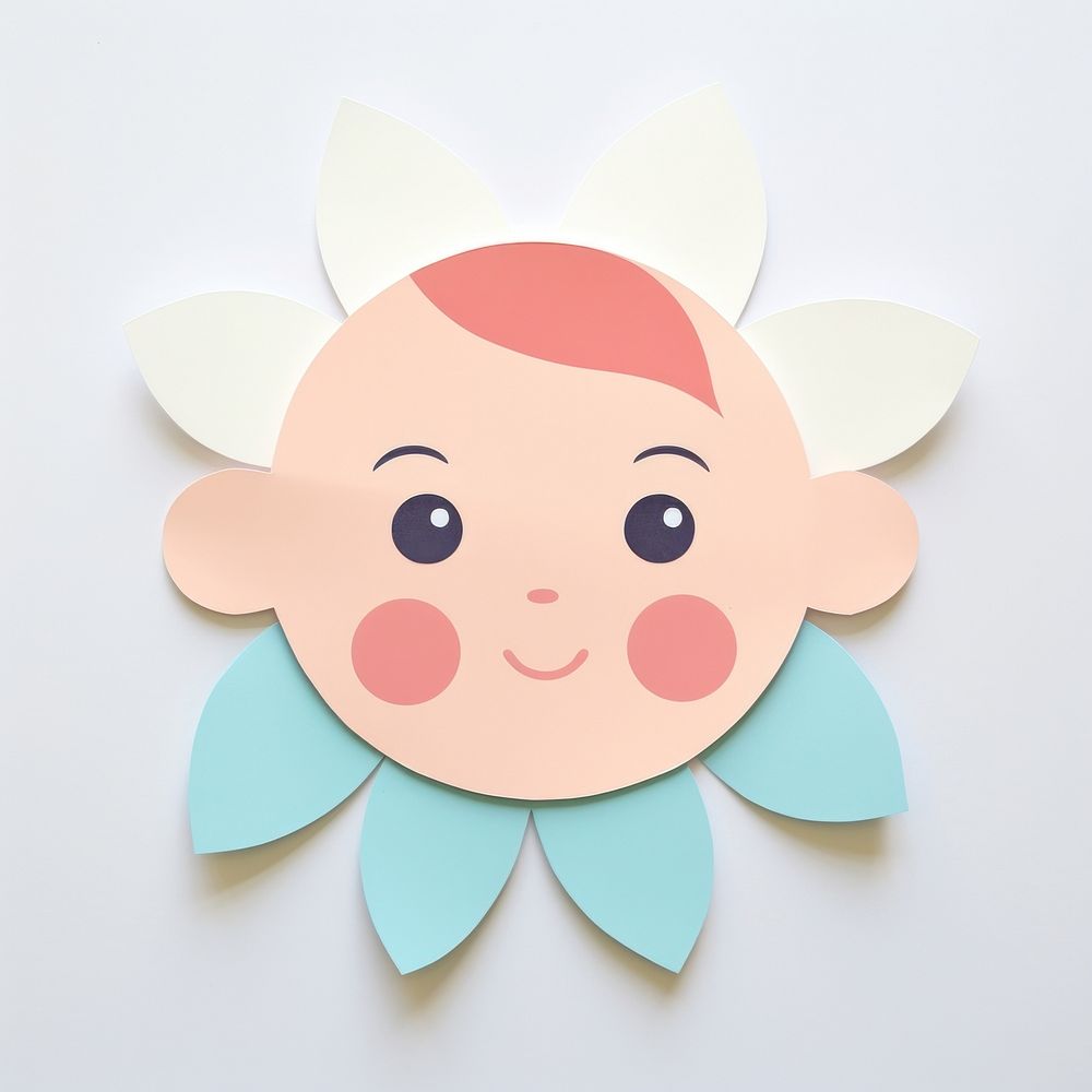 Baby craft paper cute.