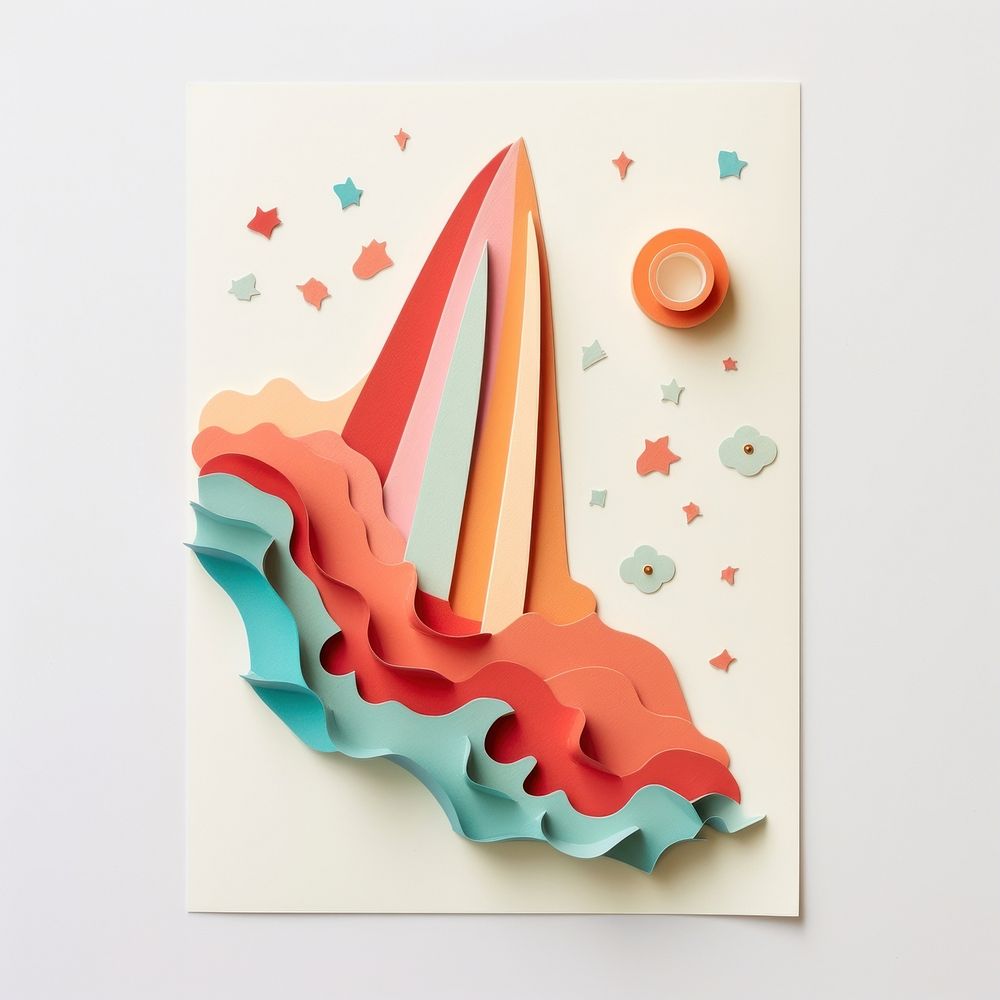 Comet paper craft art. | Premium Photo Illustration - rawpixel