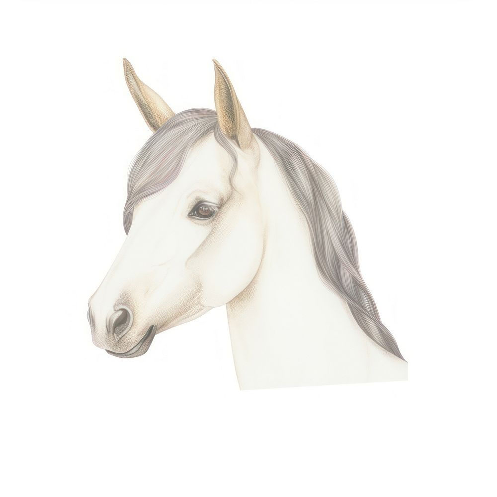 Tape stuck unicorn face drawing Premium Photo Illustration rawpixel