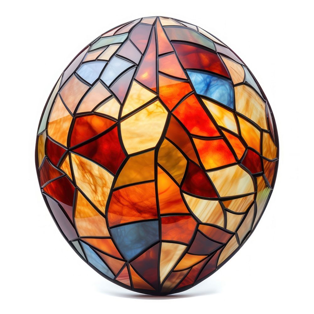 American football sphere shape glass.
