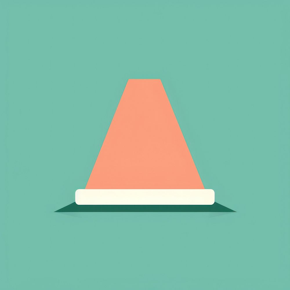 Illustration of a gravestone sign guidance triangle.