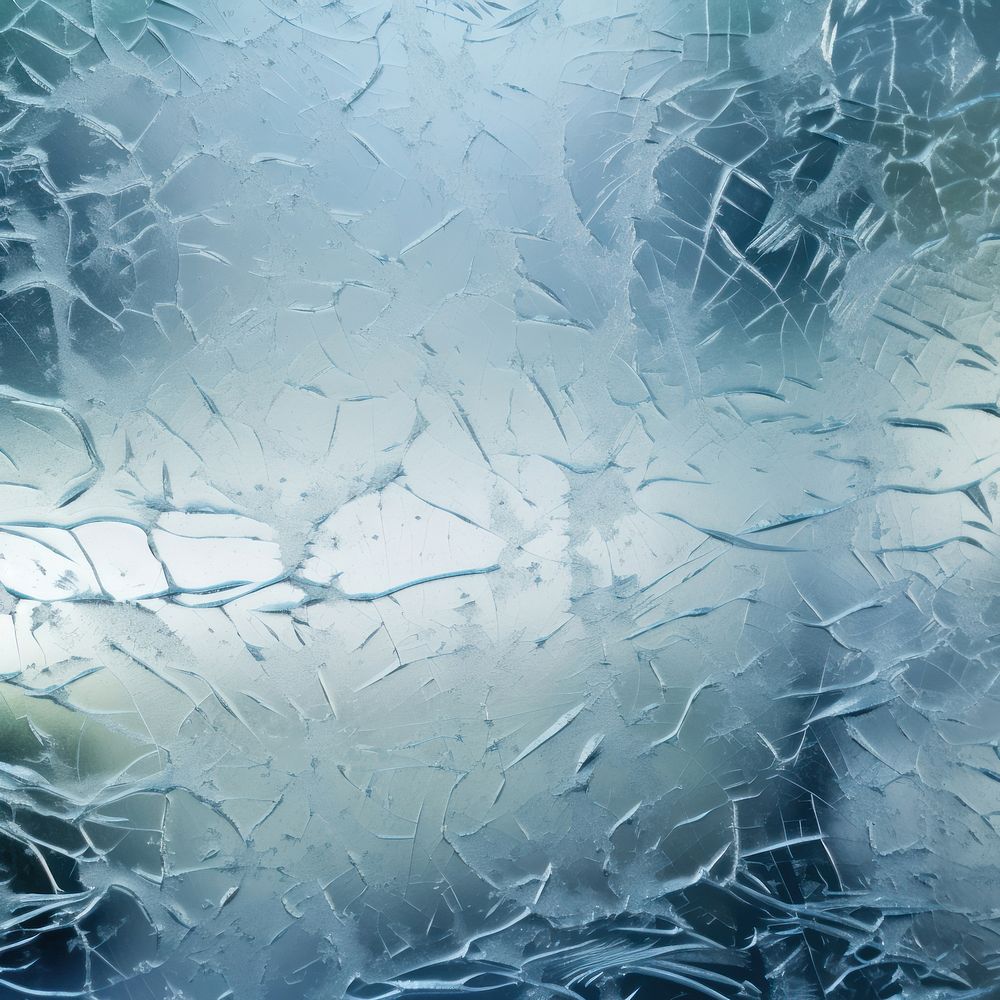 Cold misted glass window backgrounds ice transparent.