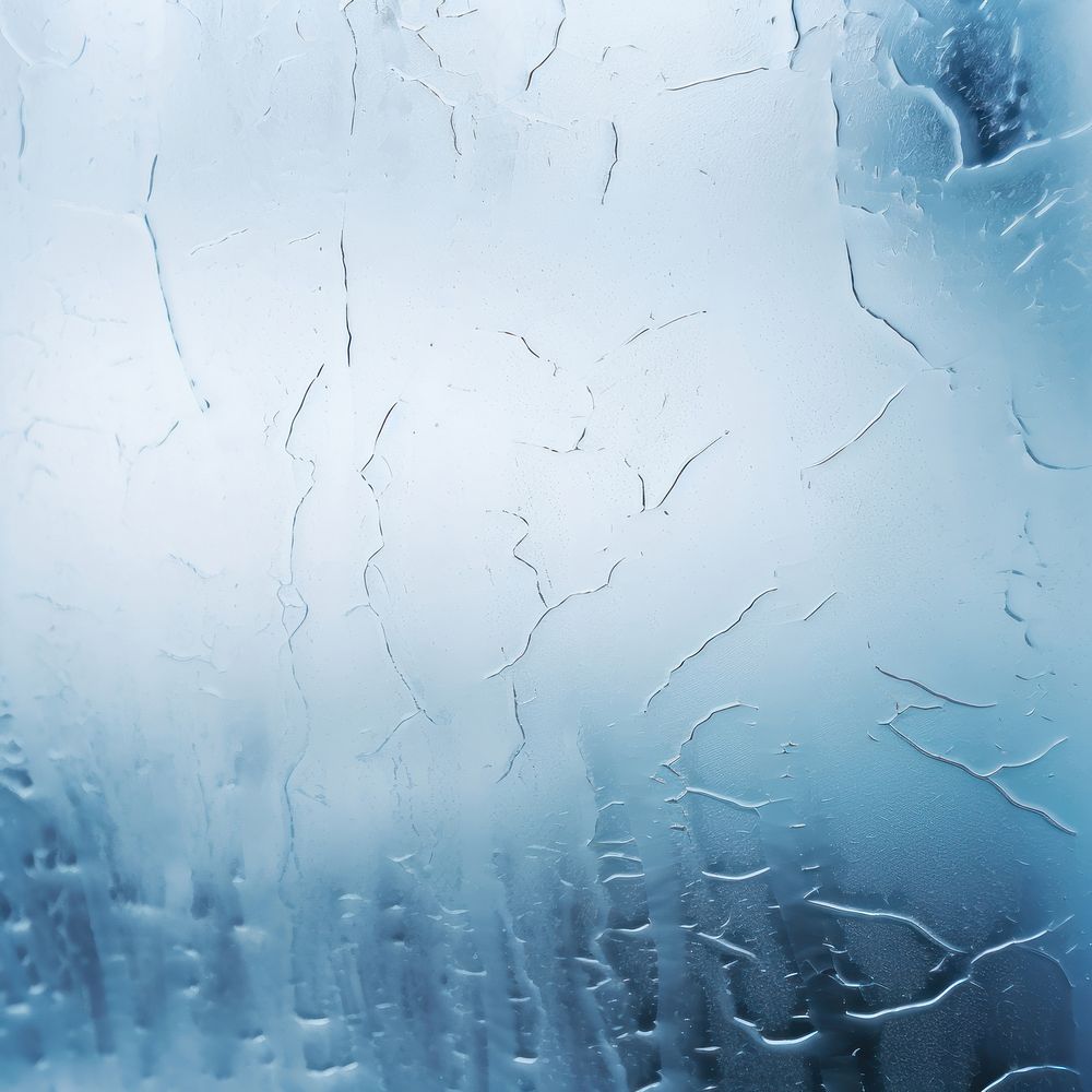 Fogged glass window backgrounds ice transparent.