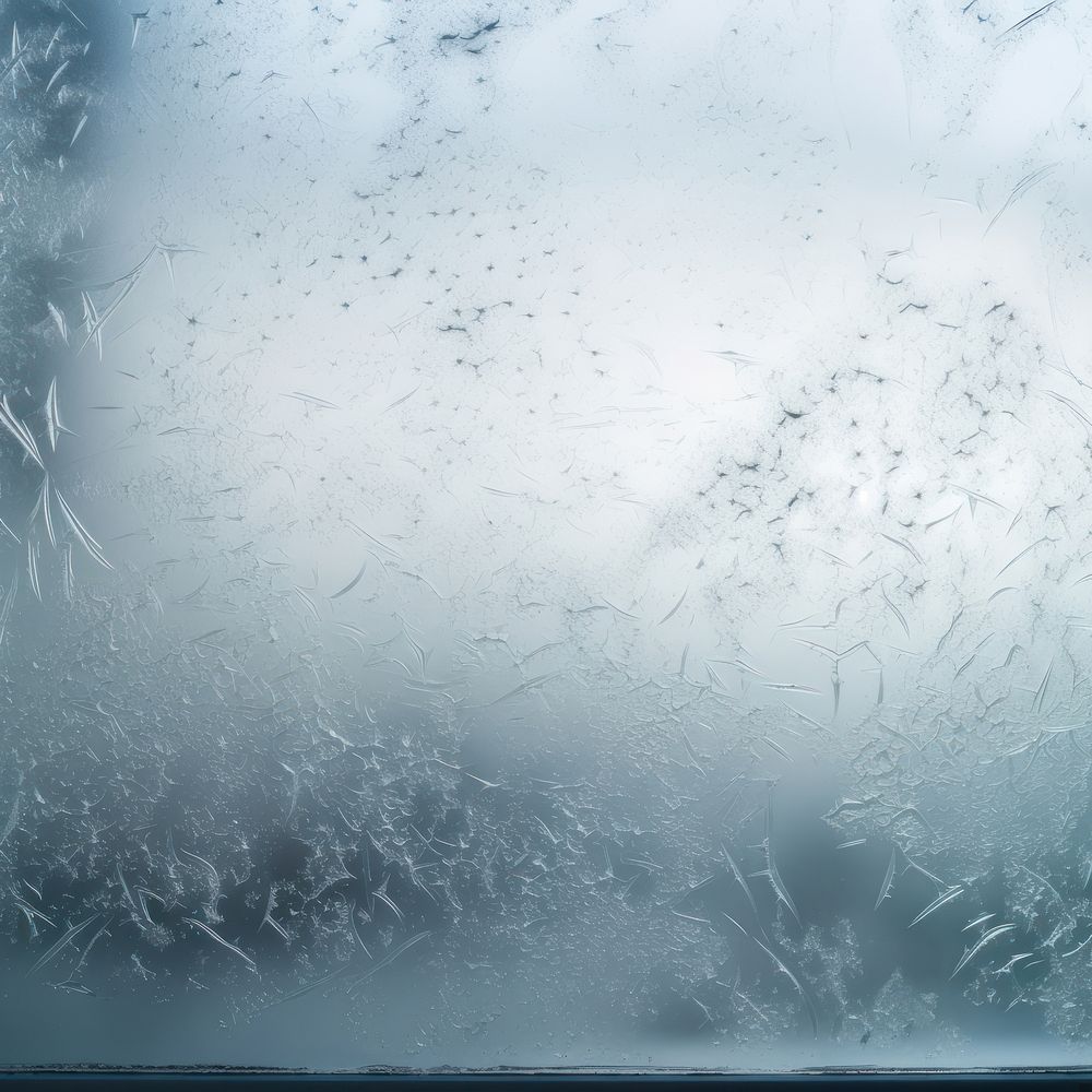 Fogged glass window backgrounds snow condensation.