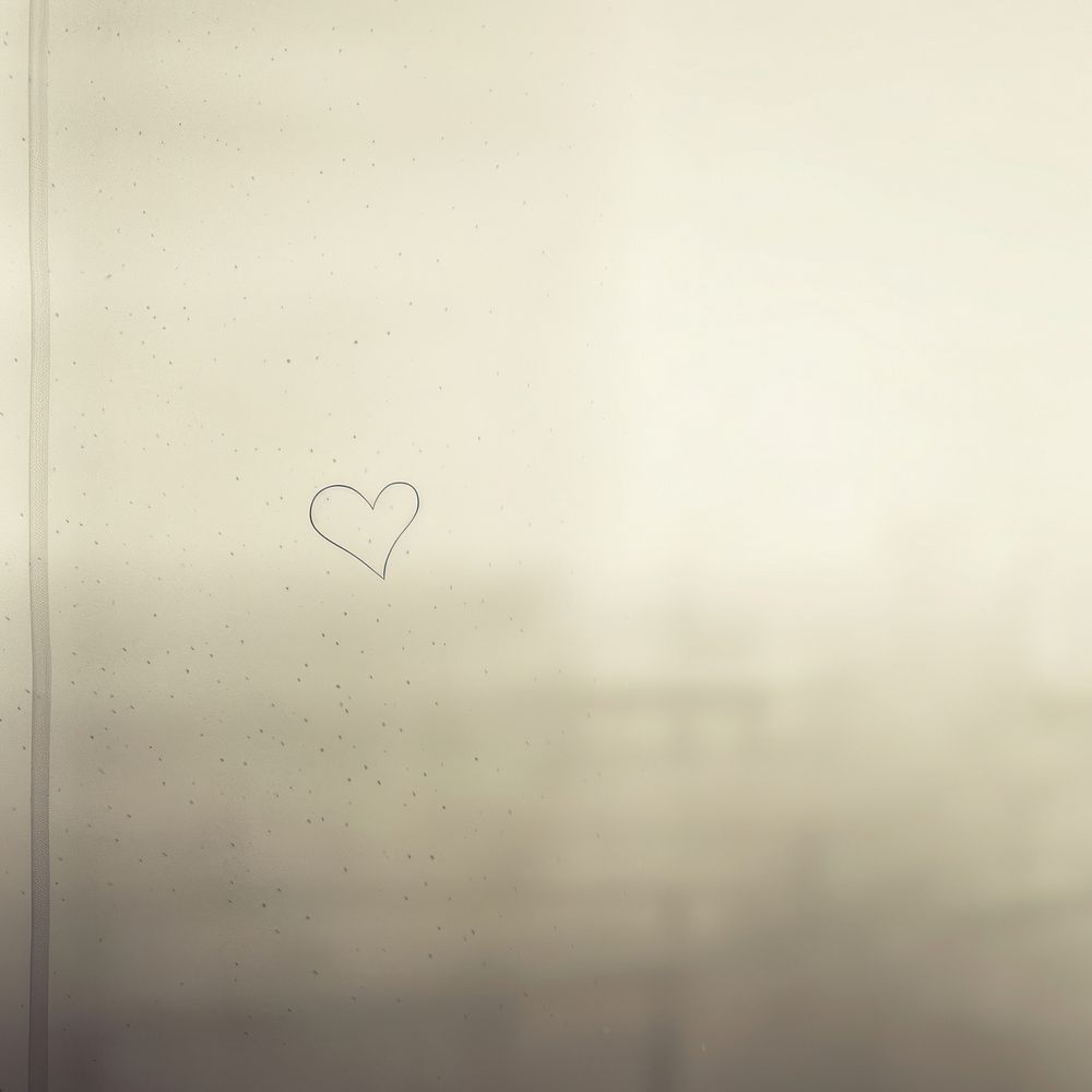 Backgrounds heart line fog.