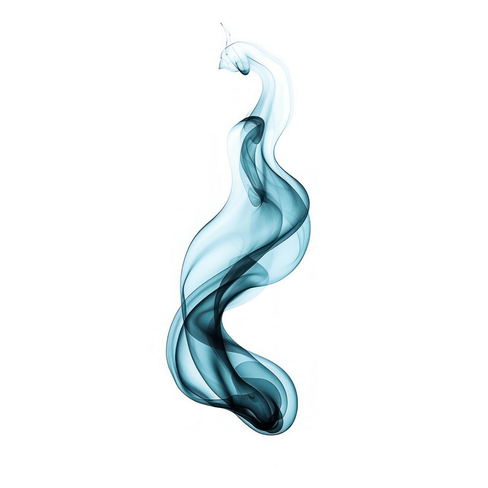 Abstract smoke of water drop blue white background lightweight.