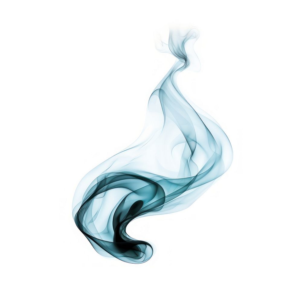 Abstract smoke of water drop blue white background lightweight.