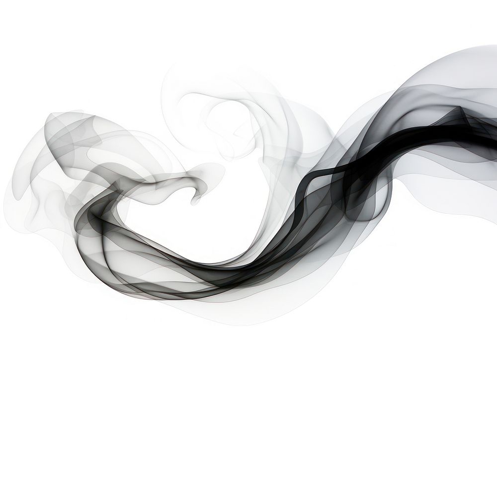 Abstract smoke of ant backgrounds white black.