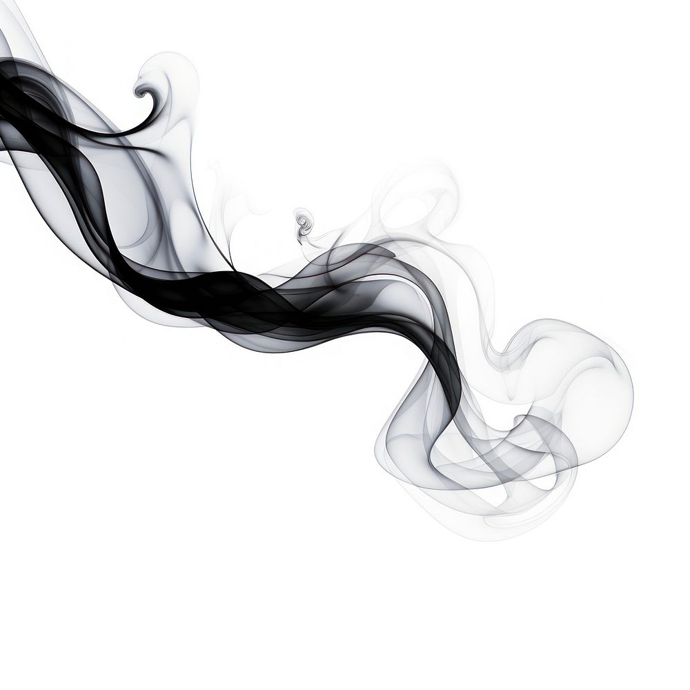 Abstract smoke of bow backgrounds black white background.