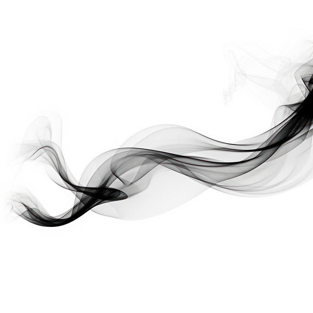 Abstract smoke of bow backgrounds black white.