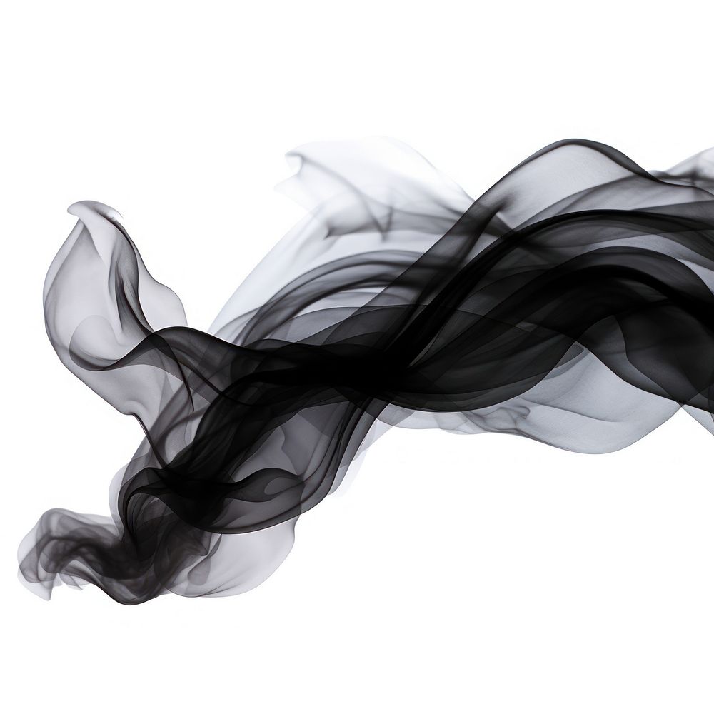Abstract smoke of basil backgrounds black white background.