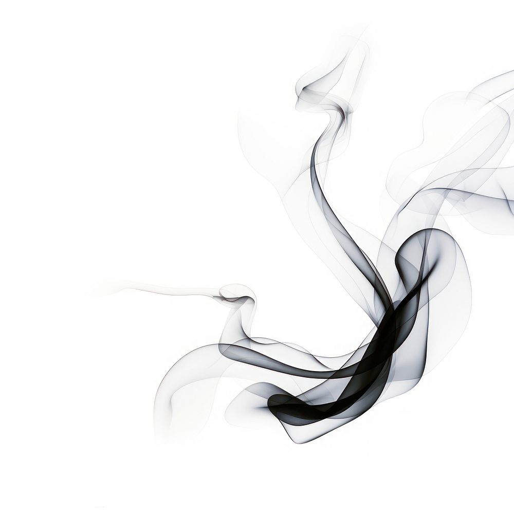 Abstract smoke of basil backgrounds white white background.