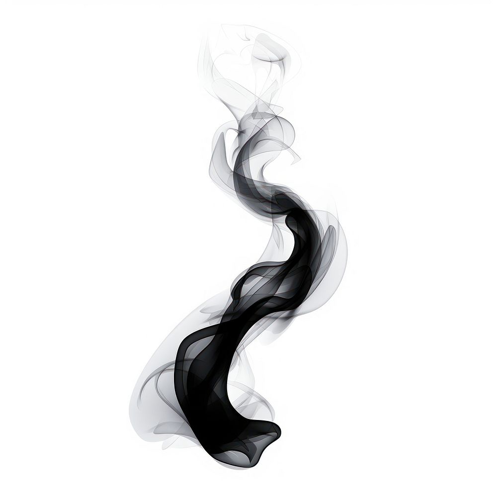 Abstract smoke of ghost black white background creativity.