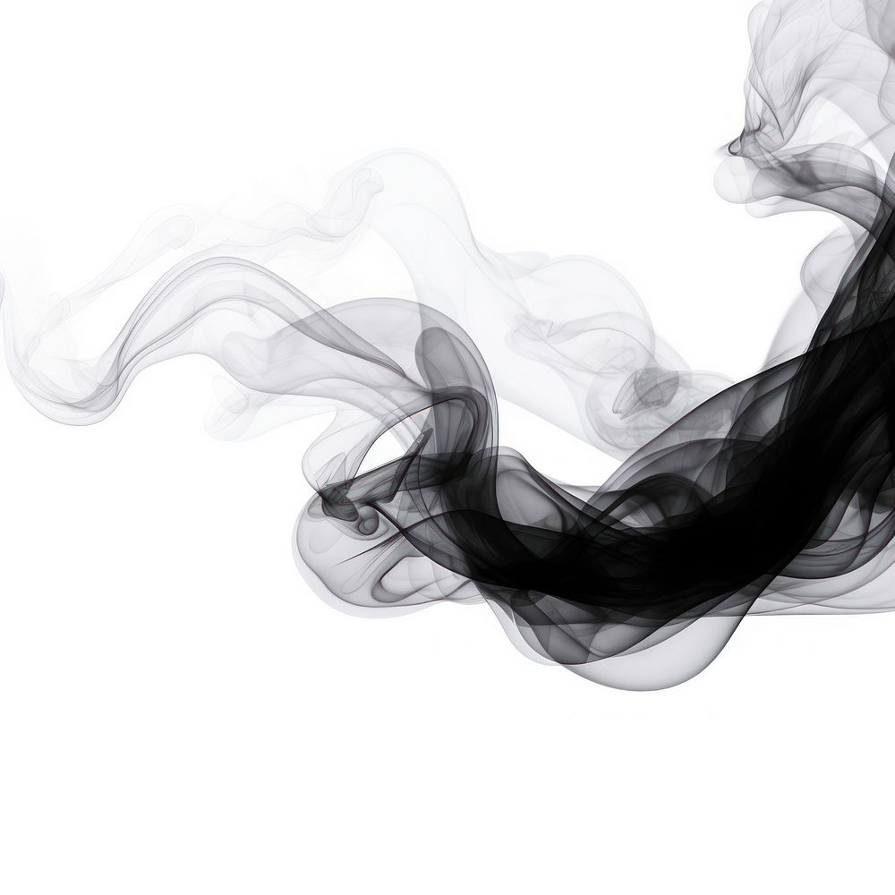 Abstract smoke of fireball backgrounds black white.